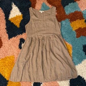 AE Plaid Babydoll Mini Dress